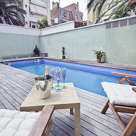 My Space Barcelona Gracia Pool Terrace Exterior foto