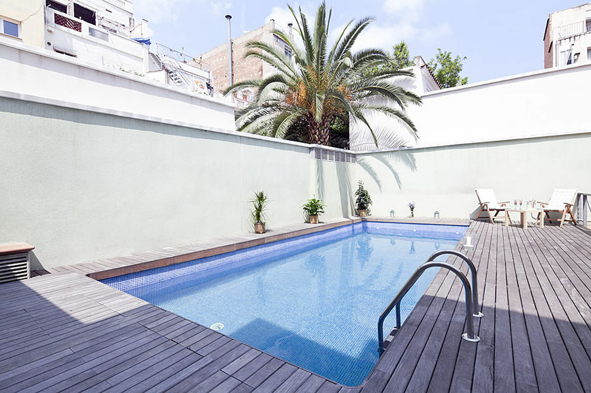 My Space Barcelona Gracia Pool Terrace Exterior foto